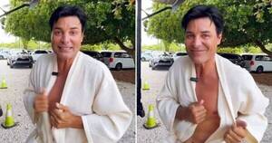 La Nación / Chayanne se puso pícaro en redes sociales y alborotó a sus fans