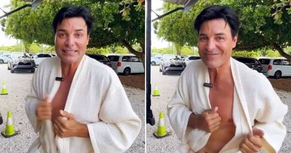 La Nación / Chayanne se puso pícaro en redes sociales y alborotó a sus fans