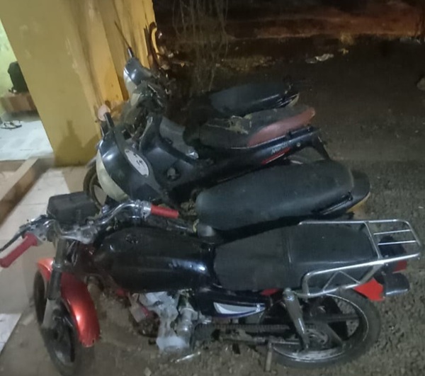 Policía recupera 4 motocicletas hurtadas y aprehende al supuesto responsable
