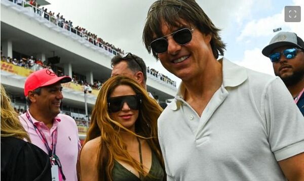 Shakira ya le suplicó a Tom Cruise que deje de cortejarla, aseguran