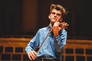 Guido Sant’Anna, prodigio brasileño del violín actuará en Paraguay - Música - ABC Color