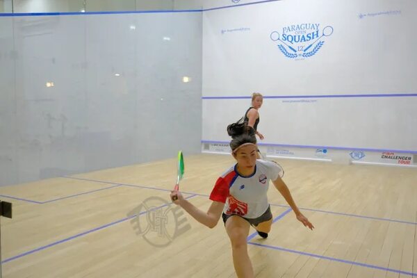 Palacios sigue firme en el Paraguay Open Squash - Polideportivo - ABC Color