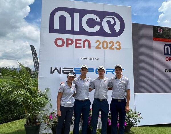 Golfistas paraguayos presentes en el Nico Open 2023 en Colombia