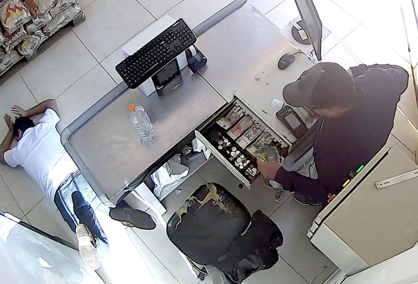 Solitario delincuente roba G. 6 millones de carnicería - La Clave