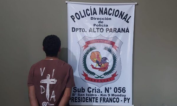 Golpeó a su concubina y terminó preso