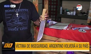 Víctima de la inseguridad decide volver a su país | Telefuturo