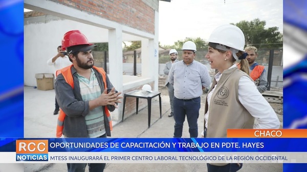 Presidente Hayes cuenta con más oportunidades de capacitación y trabajo según informa el MTESS