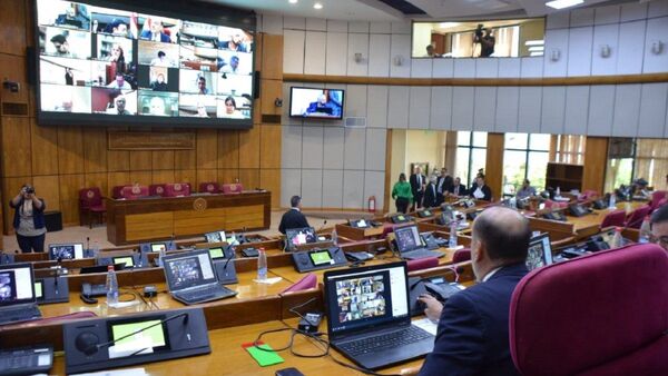 Lista oficial de senadores, con los polémicos Erico Galeano y Mbururu