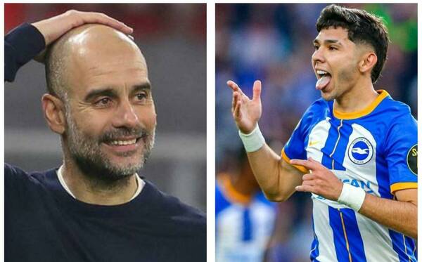 [VIDEO] Pep Guardiola quedó anonadado ¡con el golazo de Julio Enciso!