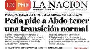 La Nación / LN PM: edición mediodía del 25 de mayo