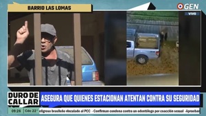 Diario HOY | Vecino daña vehículos que estacionan frente a su casa: "La calle me pertenece"