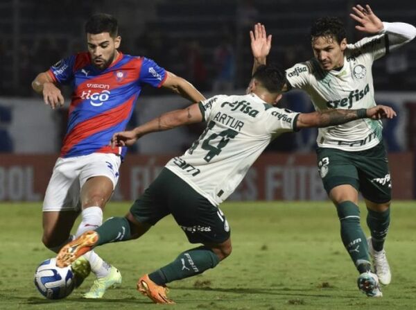 Cerro Porteño fue goleado por Palmeiras en la Nueva Olla
