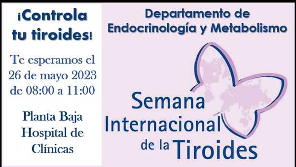 Clínicas: controles preventivos en el marco de la “Semana Internacional de la Tiroides” - .::Agencia IP::.