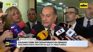 Video: Erico Galeano no podrá jurar si va preso - ABC Noticias - ABC Color