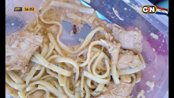 Cucarachas en el almuerzo escolar - C9N
