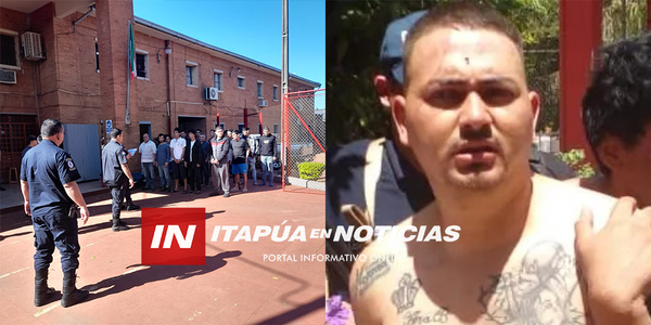 17 REOS LLEGARON AL CERESO ENTRE ELLOS UNO DE ALTA PELIGROSIDAD - Itapúa Noticias