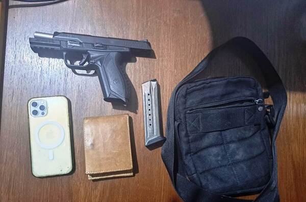 Detienen a comerciante pistolero por violencia doméstica •