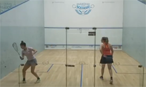 Una egipcia y tres colombianas en semifinales del Paraguay Open de squash - La Tribuna