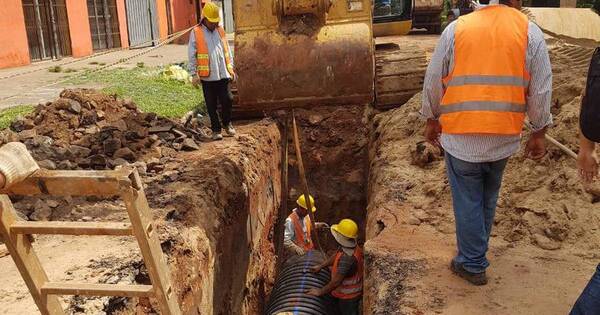 La Nación / Inician obra de sistema de alcantarillado en Fernando