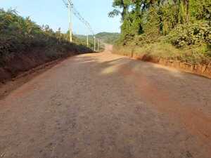 Municipio de Cambyreta inicia trabajos de empedrado en caminos rurales