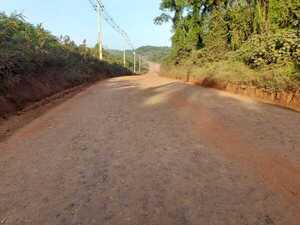 Municipio de Cambyreta inicia trabajos de empedrado en caminos rurales