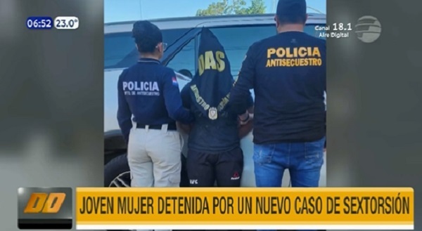 Cae mujer denunciada por “sextorsión” en entrega vigilada