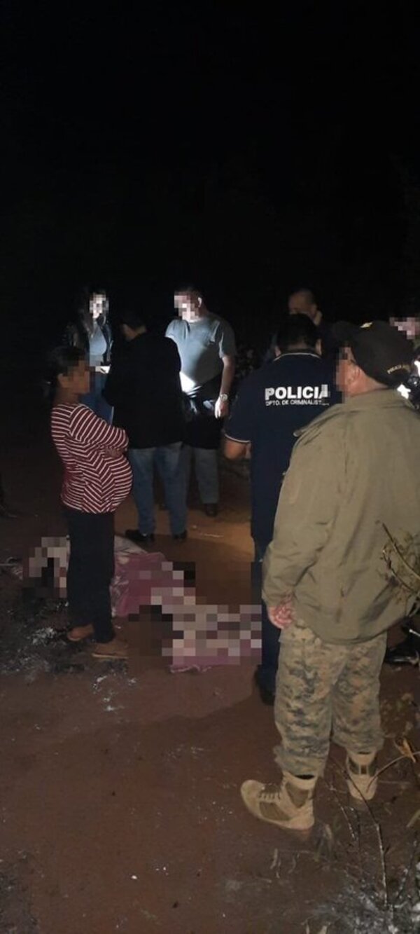 Zanja Pytã: Hombre incendió su casa con su pareja adentro