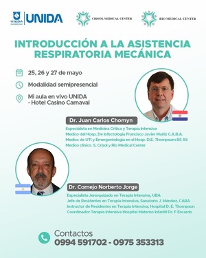 Aprende sobre Asistencia Respiratoria Mecánica con Crisol Medical Center