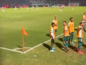 Viralizan video de insulto racista a futbolistas de Palmeiras