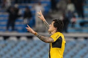 La extraordinaria marca de Federico Santander en la Copa Sudamericana - Guaraní - ABC Color