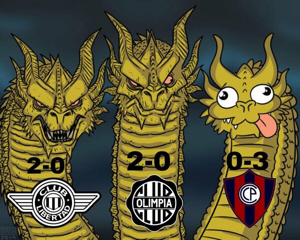 Versus / Los memes de la "semana copera" de los equipos paraguayos en la Libertadores