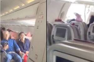 [VIDEO] ¡Locura! Abrió la puerta del avión en pleno vuelo