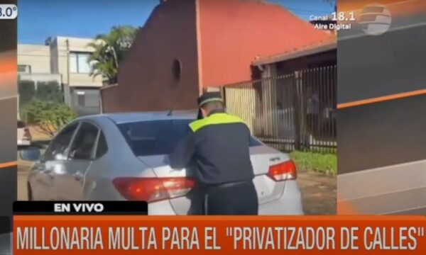 Millonaria multa para el ''privatizador de calles'' | Telefuturo