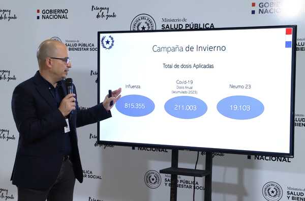 Más de 815.000 personas ya recibieron su dosis cuadrivalente contra la influenza