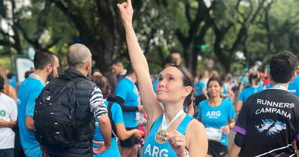 La Nación / Lali González hizo su primera maratón ¿con resaca?