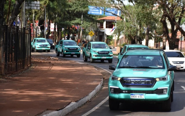 Nuevos vehículos eléctricos para las unidades de la ANDE de Alto Paraná