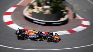 Max Verstappen lideró el segundo libre de Mónaco