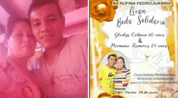 Mujer de 60 años organiza colecta para casarse con su novio, de 24 - Noticiero Paraguay