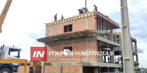 AVANZAN OBRAS EN EL EDIFICIO VALESKA DEL GRUPO CREDIPAR EN ENCARNACIÓN - Itapúa Noticias