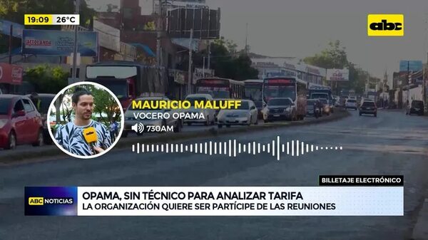Video: Opama, sin técnico para analizar tarifa - ABC Noticias - ABC Color