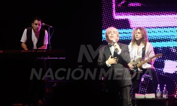 (VIDEO) Cristian Castro cantó al público paraguayo tras 27 años