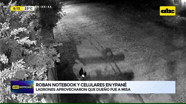 Video: Robaba hasta a sus propios vecinos  - ABC Noticias - ABC Color