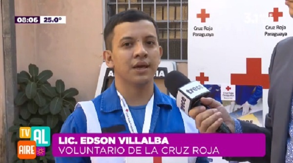 Cruz Roja Paraguaya inicia colecta anual y desea recaudar G. 40 millones