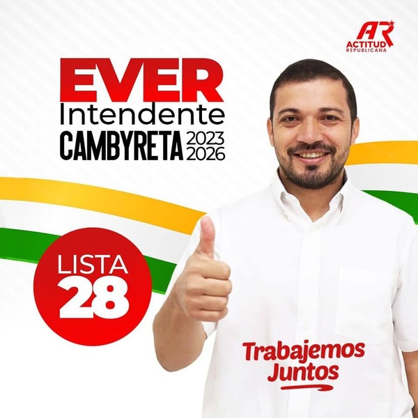 Ever Bareiro, el candidato que promete seguridad y desarrollo económico para Cambyretá
