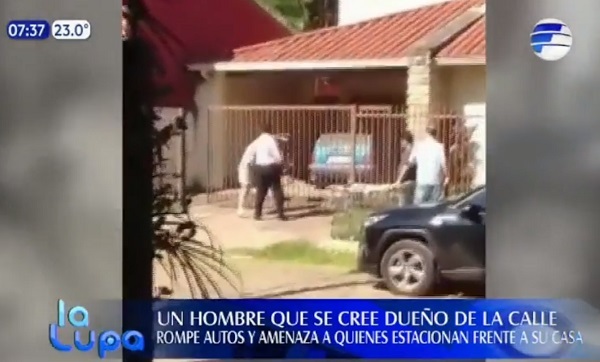 Vecino de Las Lomas sufrió golpiza, revela video divulgado