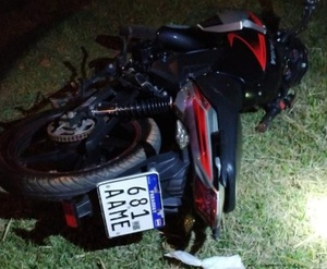 Motociclista muere en un accidente