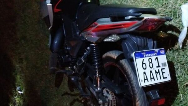 Accidente en motocicleta se cobra la vida de un hombre en Hernandarias