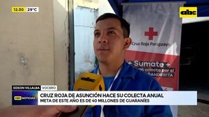 Video: Cruz Roja de Asunción hace su colecta anual  - ABC Noticias - ABC Color
