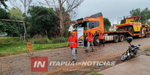 CONTINÚAN OBRAS ASFÁLTICAS EN CALLE FRANCISCO MACHADO DE SAN JUAN DEL PNÁ.  - Itapúa Noticias