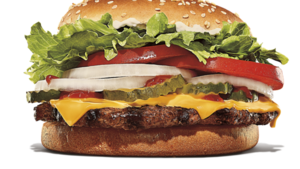 La icónica hamburguesa Whopper by Burger King es la favorita de los paraguayos